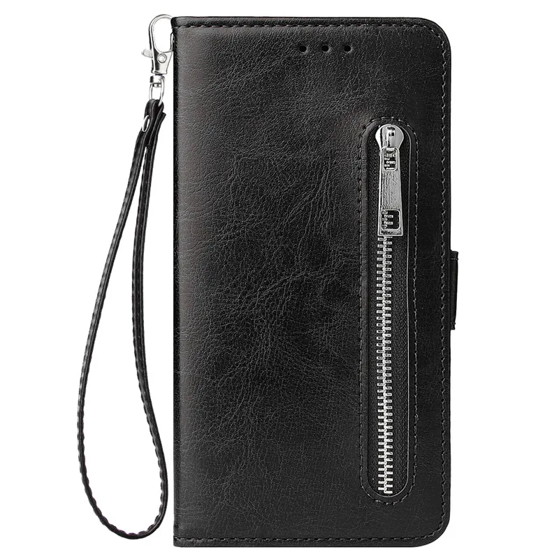 Huawei Y7 чехол для Fundas huawei Y7 Y 7 роскошный классический стиль кошелек на молнии кожаные чехлы для телефонов Coque