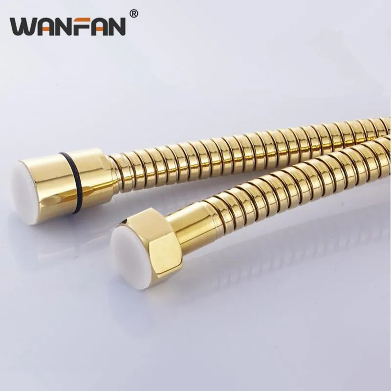 Шланги сантехнические из нержавеющей стали Золотая отделка 150 см Замена гибкий