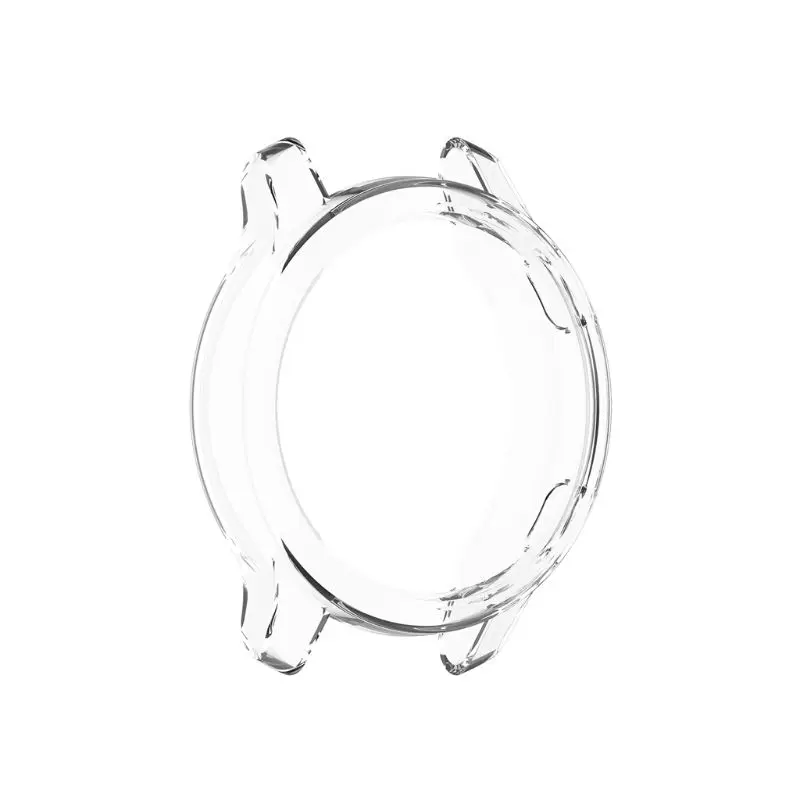 Shockproof Silicone Watch Case Cover Soft TPU Protector Clear Skin Shell Frame for Garmin-Venu Smartwatch