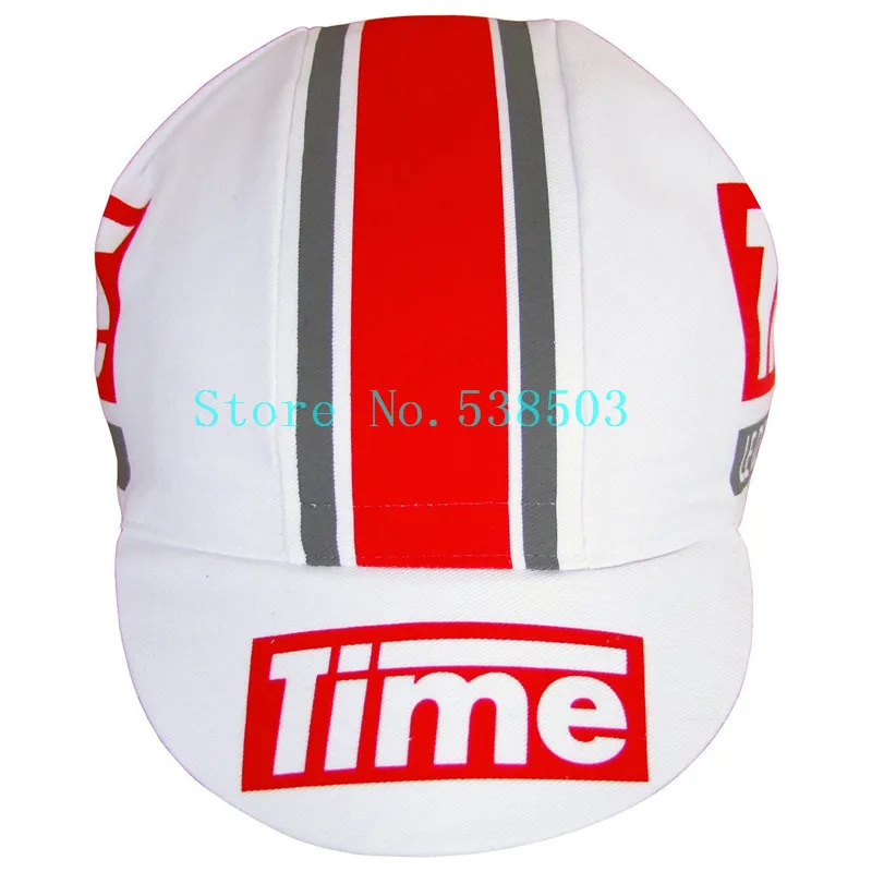 

TIME Cycling Cap lightweight one size Be elastic bicycle Headwear gorra ciclismo breathable polyester Cycling headwear