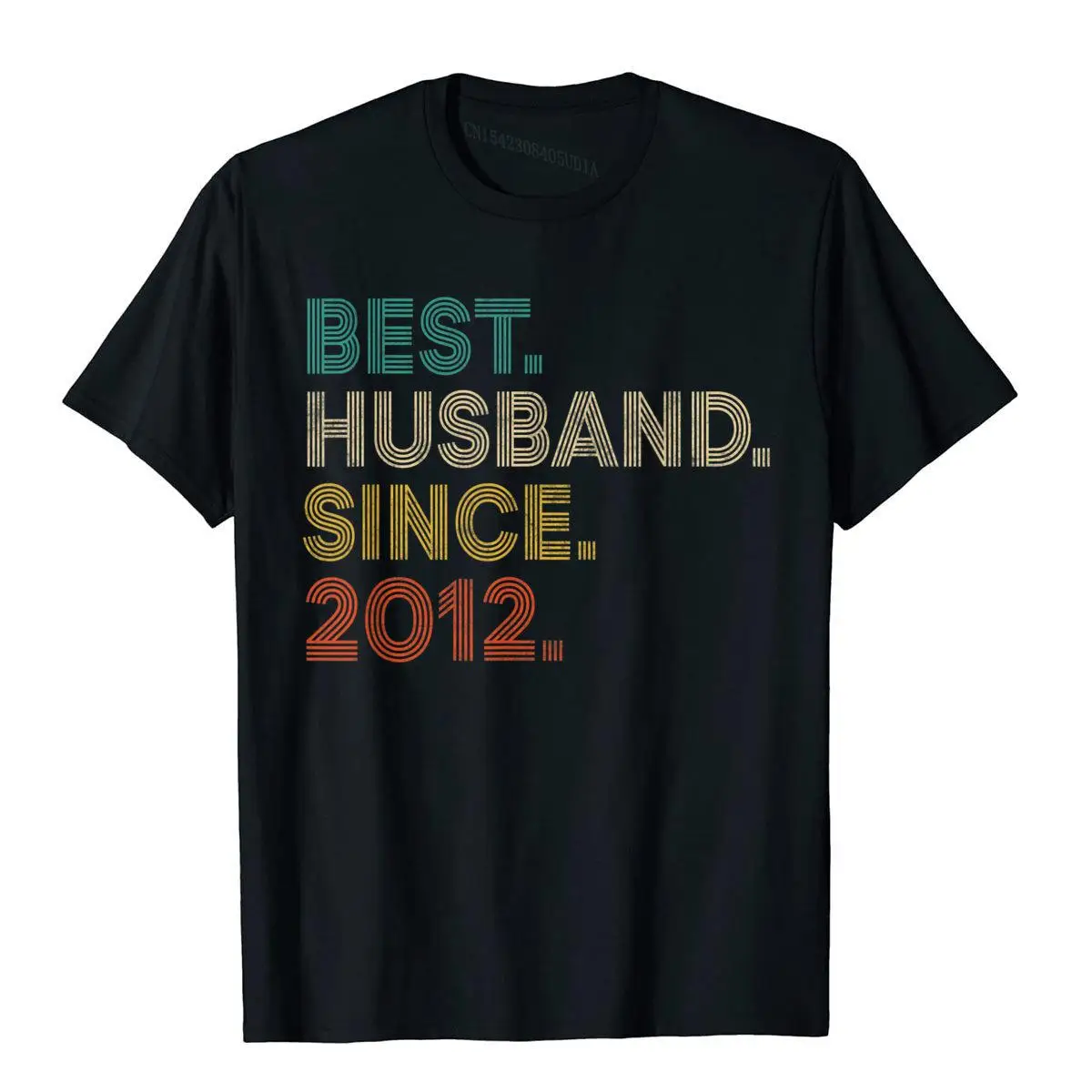 

Mens 9th Wedding Anniversary Gifts Epic Best Husband Since 2012 T-Shirt Mens Discount Vintage Tops T Shirt Cotton T Shirts