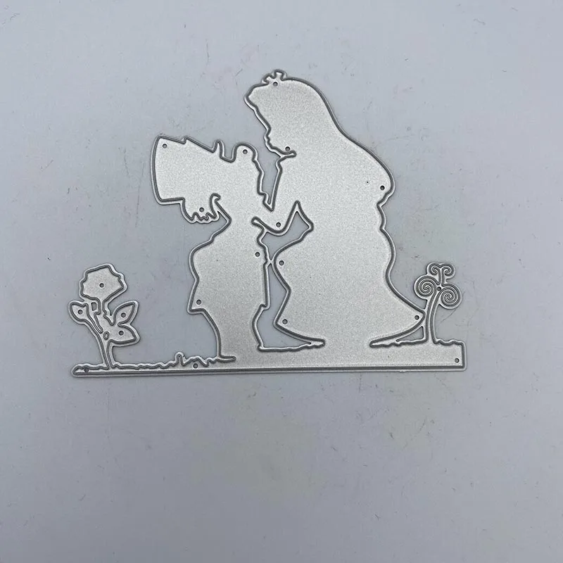 

Metal Cutting Dies Beauties and children DIY Scrapbooking Decorative Embossing Handcraft Die Cutting Template