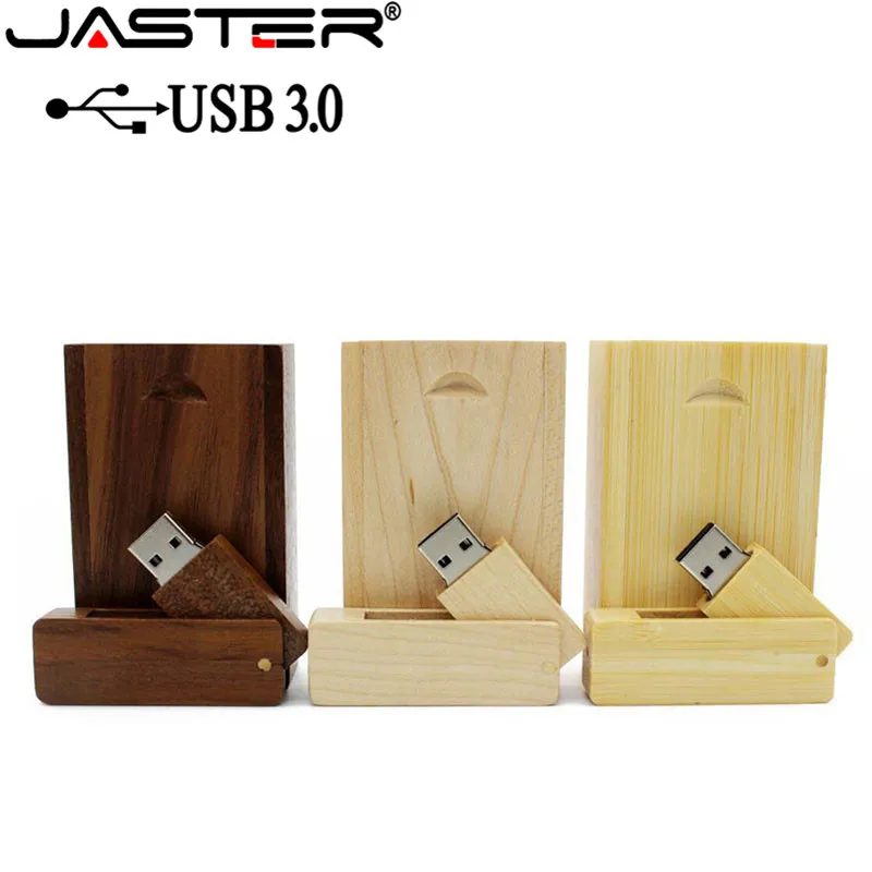 ASTER USB 3 0 деревянный usb + коробка флэш-накопитель 64 ГБ 16 32 4 Фотография Свадебные