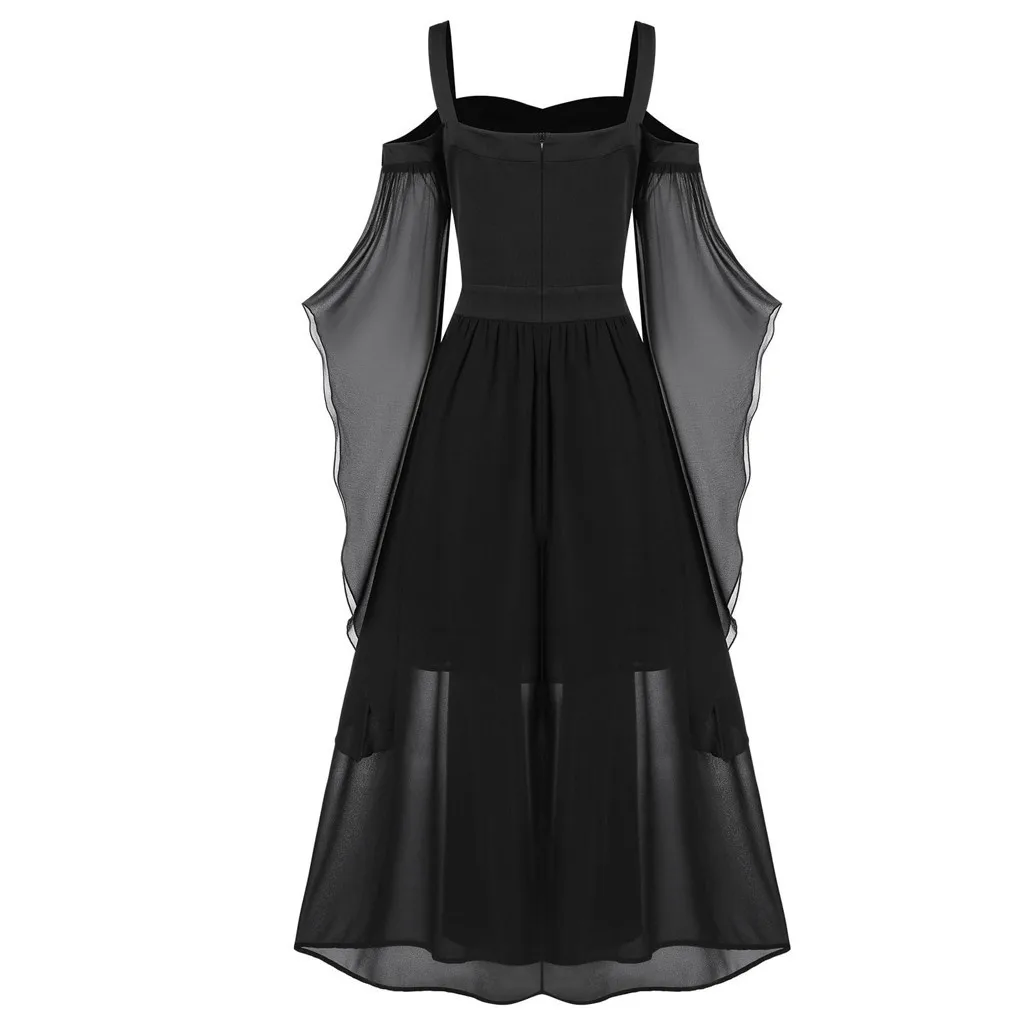 Женская одежда платья ropa mujer Gotica Vestidos элегантное платье большого размера с