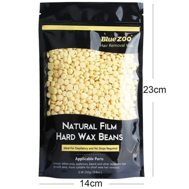 250 г без полос для удаления плёнки гранула твердого парафина воском Эпилятор