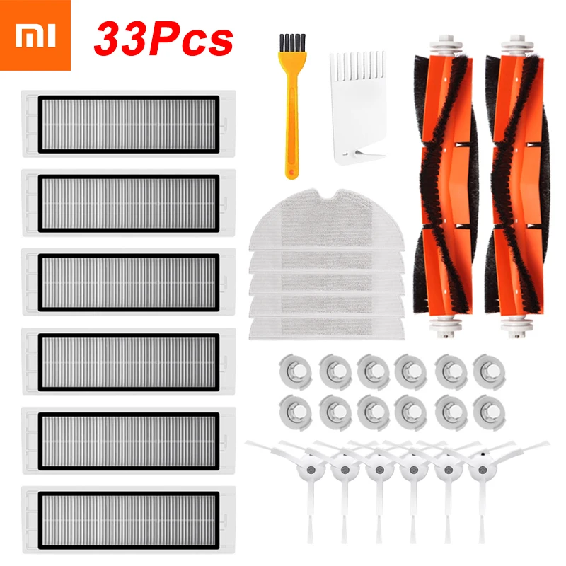 

Боковая щетка, роликовая щетка, Швабра, фильтр для пылесосов Xiaomi 1 S Robot S50, S51, S55, S5, S6