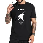 Футболка с надписью A Star name Sun, футболка с надписью Kino The Советский, топ из 100% хлопка с круглым вырезом и коротким рукавом, высокое качество