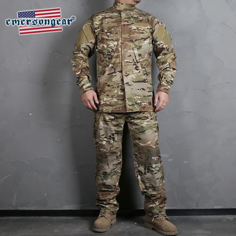 Emersongear синий лейбл тактический боевой R6 форма рубашка и брюки набор поле BDU штурмовая Униформа Военная армейская спортивная одежда