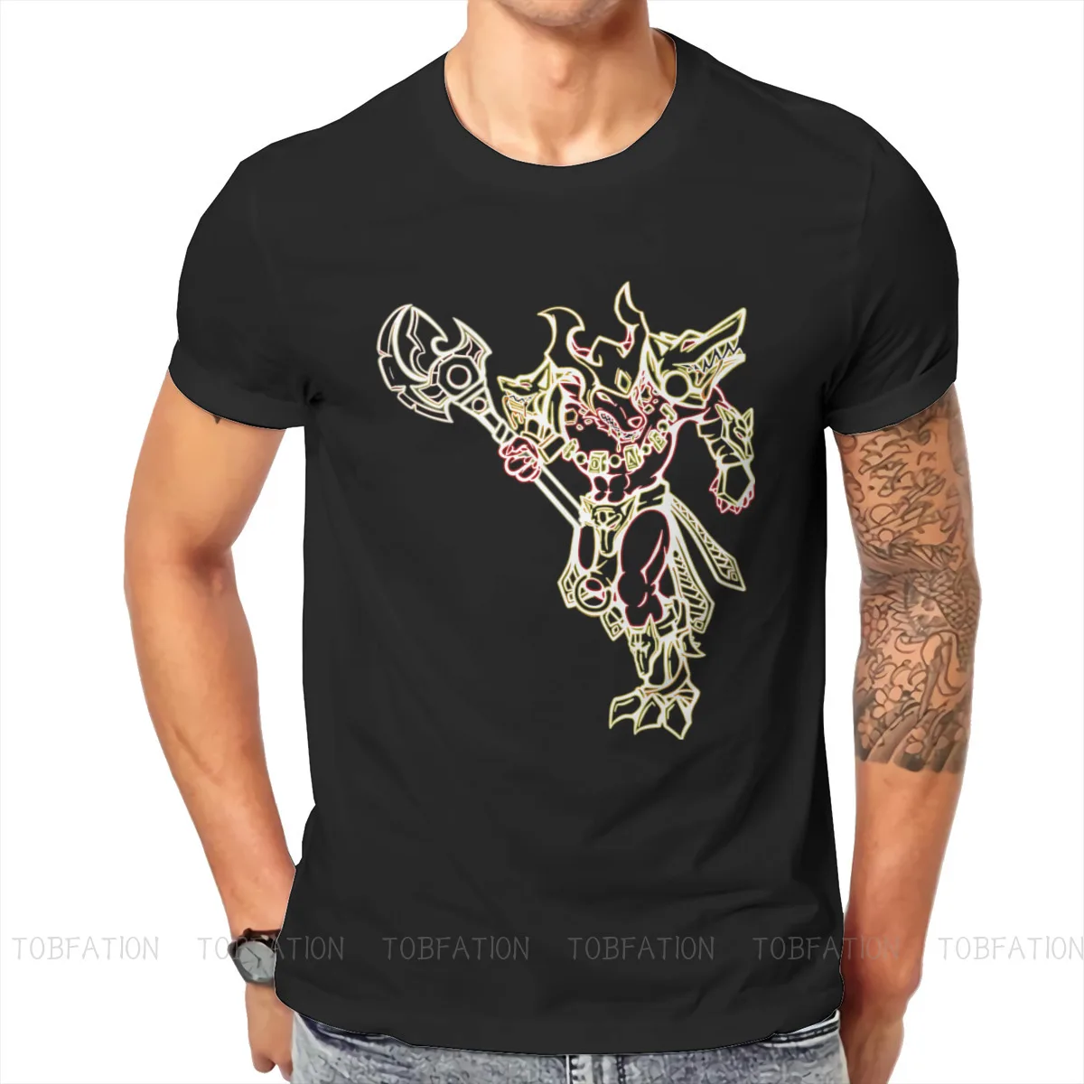 

Футболка Инферно насус, принт Starcraft протоss Zerg Terran Drone Xel Naga, удобная мужская футболка с коротким рукавом, идея для подарка