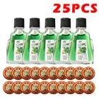 25 шт.компл.. Красный тигровый бальзам, освежающее масло для головной боли, головокружения, лекарственное охлаждающее масло, ревматизм, мазь для облегчения боли в животе