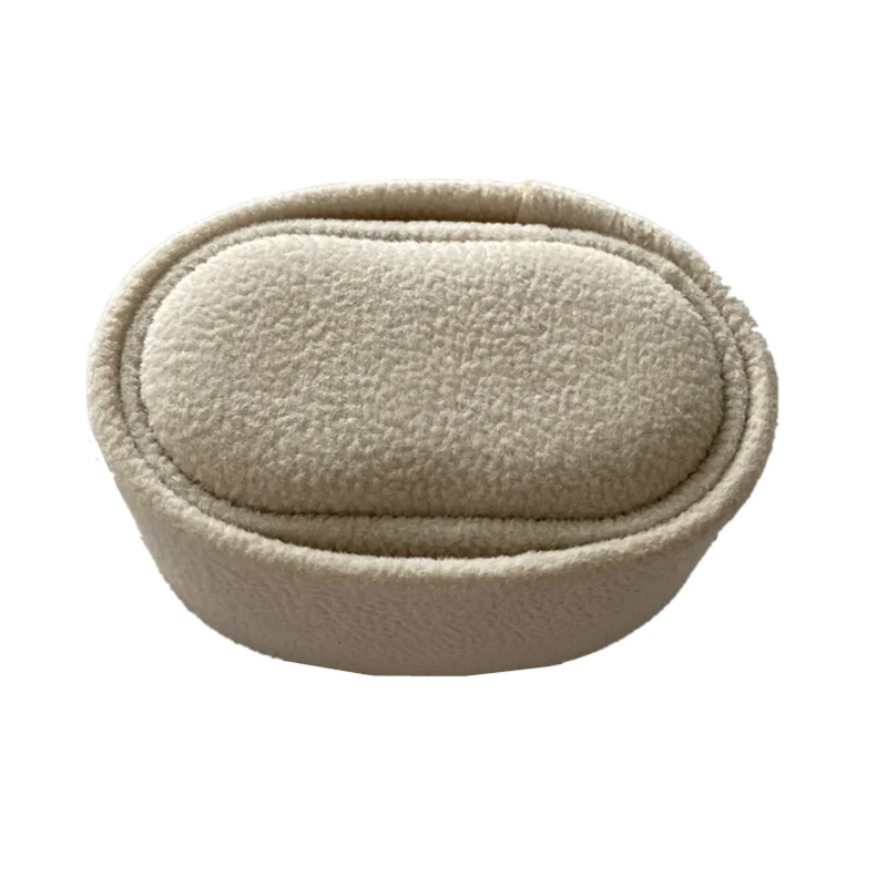 Подушка для часов автоматическая коробка из углеродного волокна/ПУ белый/черный