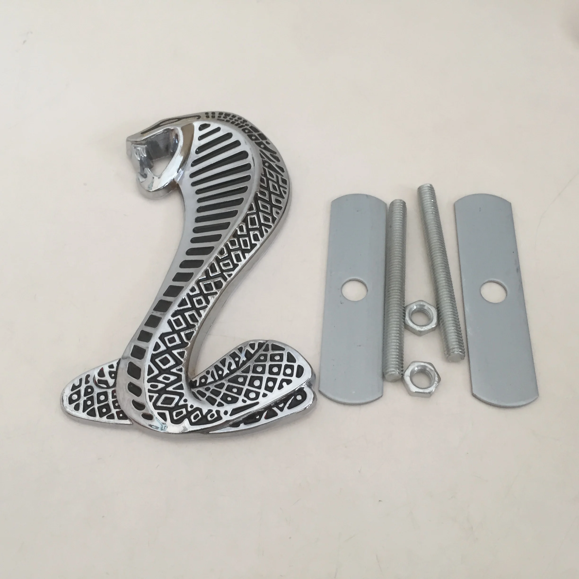 Металлическая 3d-наклейка на багажник машины Mustang Snake Cobra 1 шт. | Автомобили и