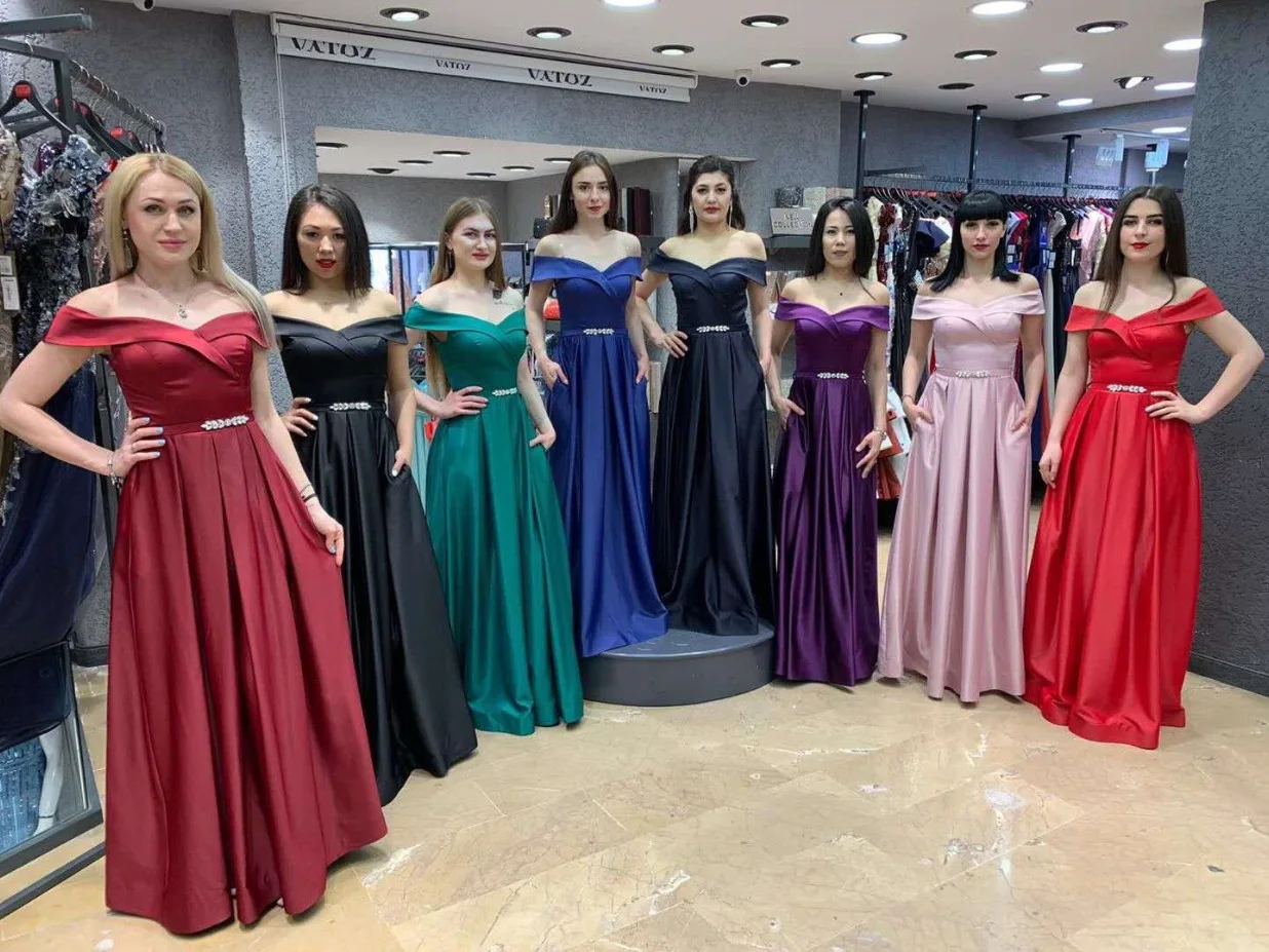 ES2749 бордовое/зеленое вечернее платье с открытыми плечами праздничное платье на свадьбу для девочек платье для выпускного вечера, Дубай, Длинные свадебные платья, Robe De Soiree
