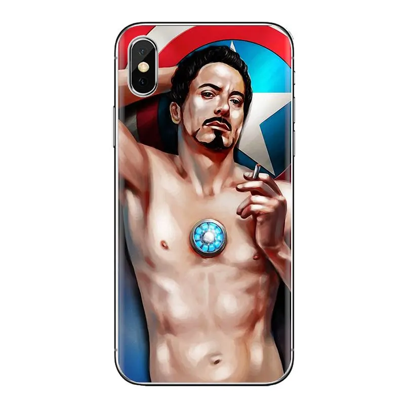 For LG Spirit Motorola Moto X4 E4 E5 G5 G5S G6 Z Z2 Z3 G2 G3 C Play Plus Mini Soft Bag Case Iron Man Robert Downey Jr Tony Super |