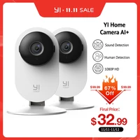yi 24pack smart home camera 1080p full hd indoor baby monitor pet ai human ip camera security cameras wireless motion detection