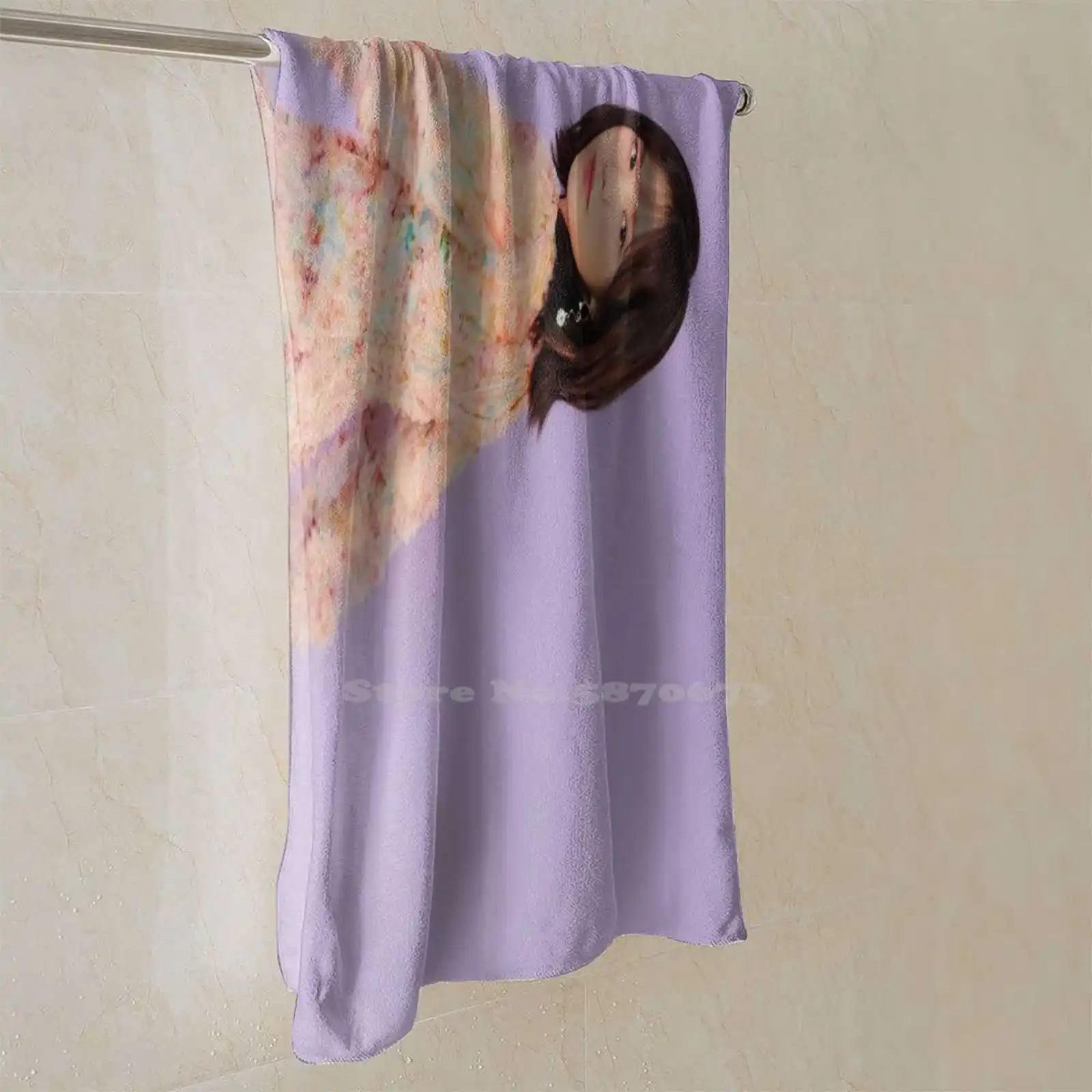 Красные бархатные пляжные полотенца Венди Млечный Путь наш любимый боа