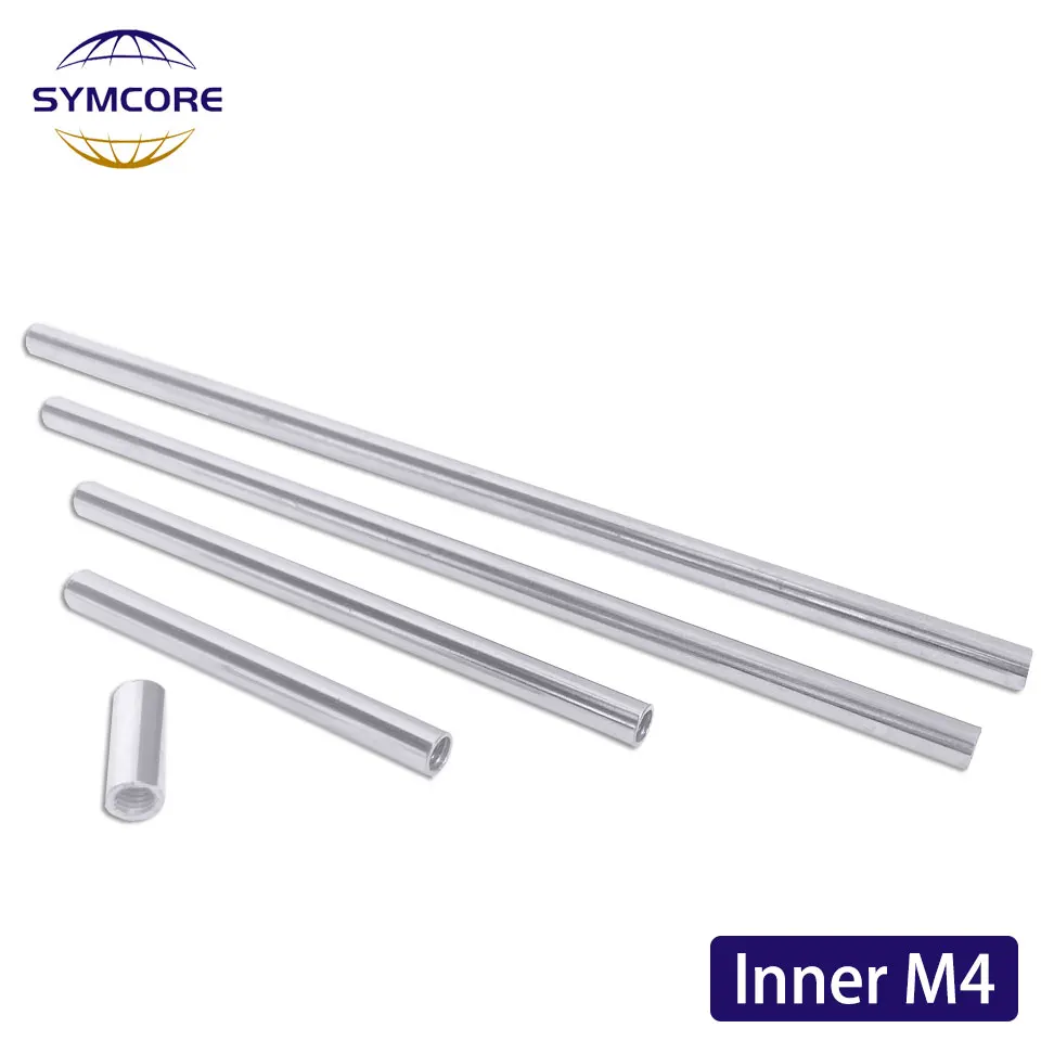 10 шт. метрические внутренние зубцы M4 полые прямые трубки Внутренняя резьба