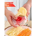 Овощечистка для фруктов и овощей, Овощечистка из нержавеющей стали с лезвием, кухонные аксессуары, кухонный прибор