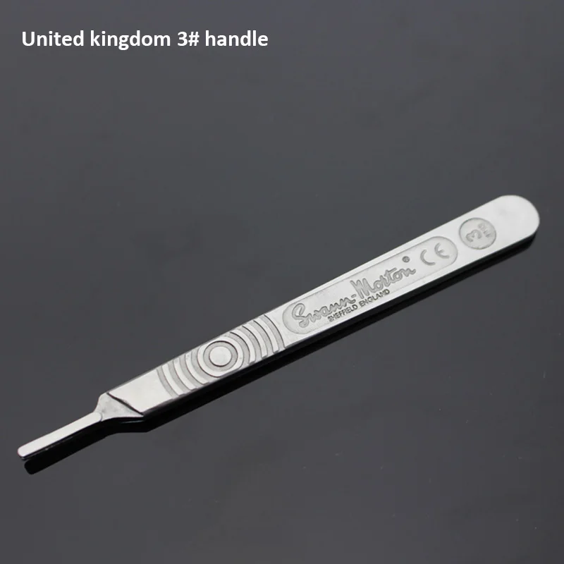 Хирургическое лезвие SAYTL UK Swann morton Carbon стальной скальпель Защитная пленка для