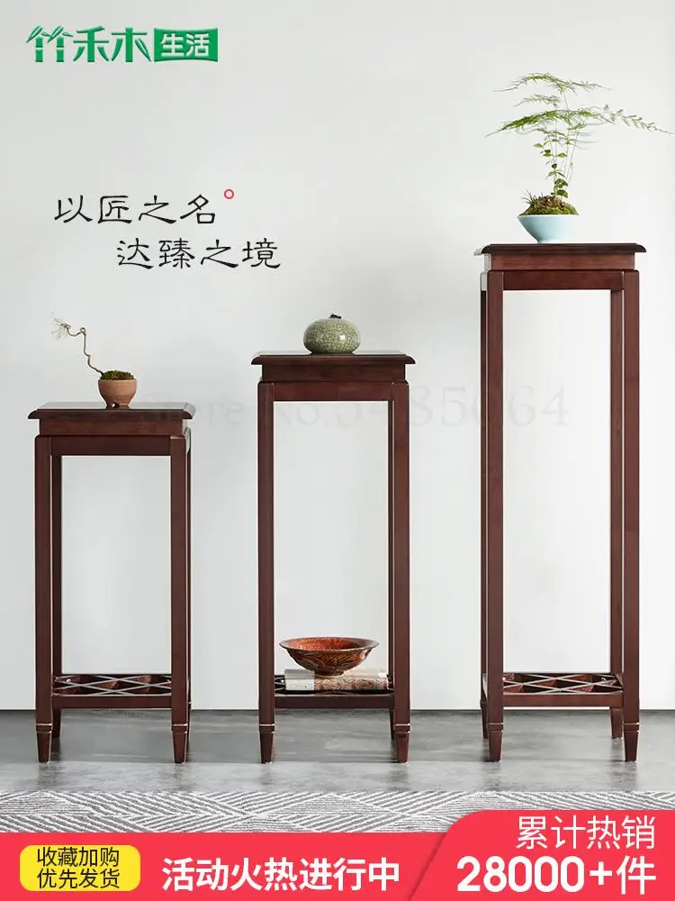 Подставка для цветов зеленая Роза гостиной двойная бамбуковая антикварная рамка