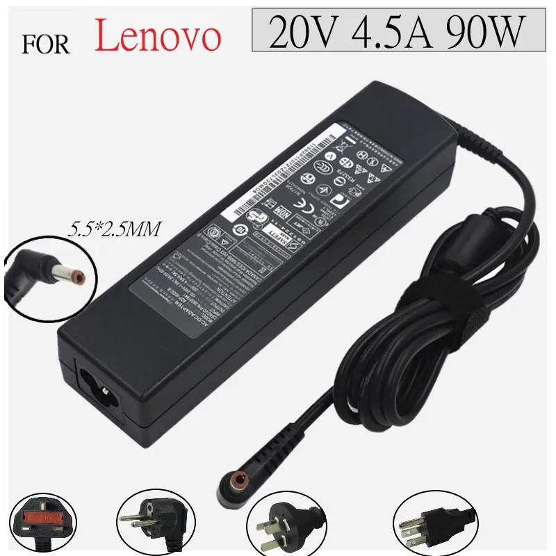 

original 20V 4.5A 90W AC Adapter Laptop Charger For lenovo y460 y470 y480 g470 g480 e46a e47a PA-1900-56LC ADP-90DDB