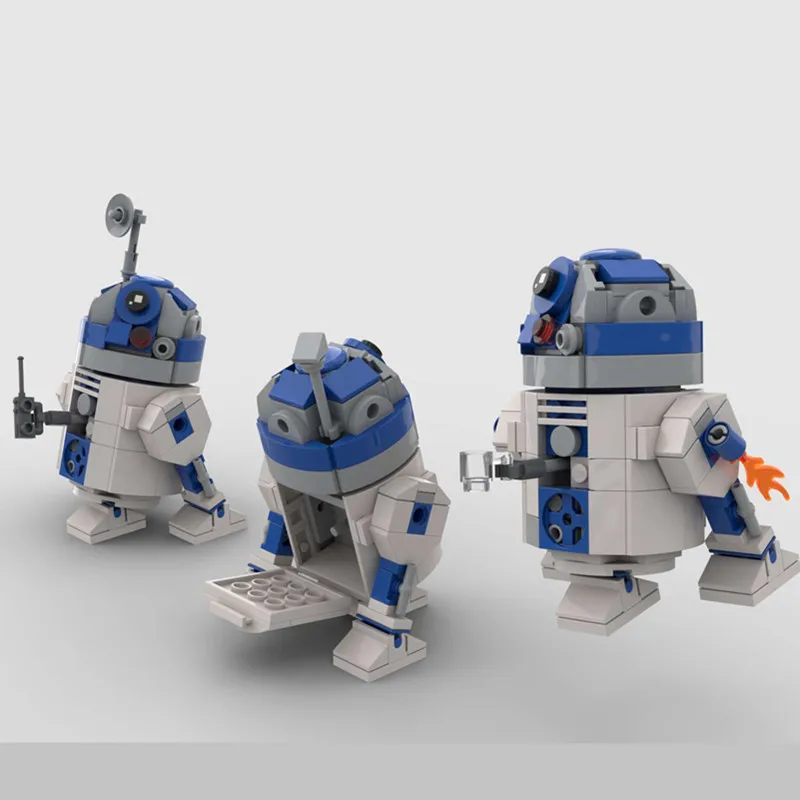 

New Star Wars Space Robot R2-D2 Bb8 Battle Figures Model Building Blocks Kits Brick Toys Children Kid Gift