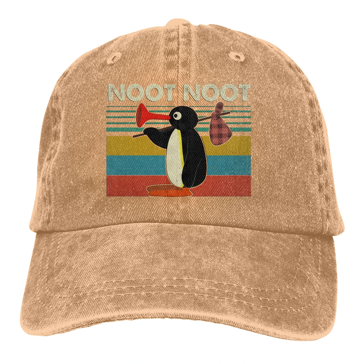 

Pure Color Dad Hats Noot Women's Hat Sun Visor Baseball Caps Pingu Pinga Penguin TV Peaked Cap