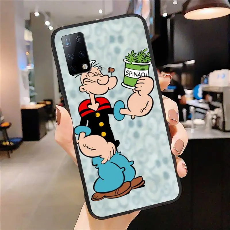 

Popeye Comics Phone Case for Samsung M20 M21 M21S M30 M30S M31 M31S Prime Cover M51 M10 M11 Fundas Coque Etui
