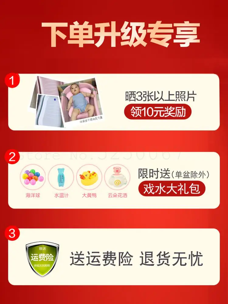 Складная Ванна может сидеть и лежать чтобы купаться на Новорожденные предметы