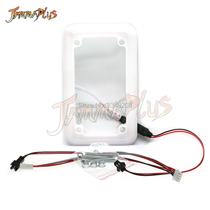 10pcs coin selector multi Coin Acceptor Colorful DC12V LED Decorative Frame For Arcade Game Crane Claw Vending machine | Спорт и