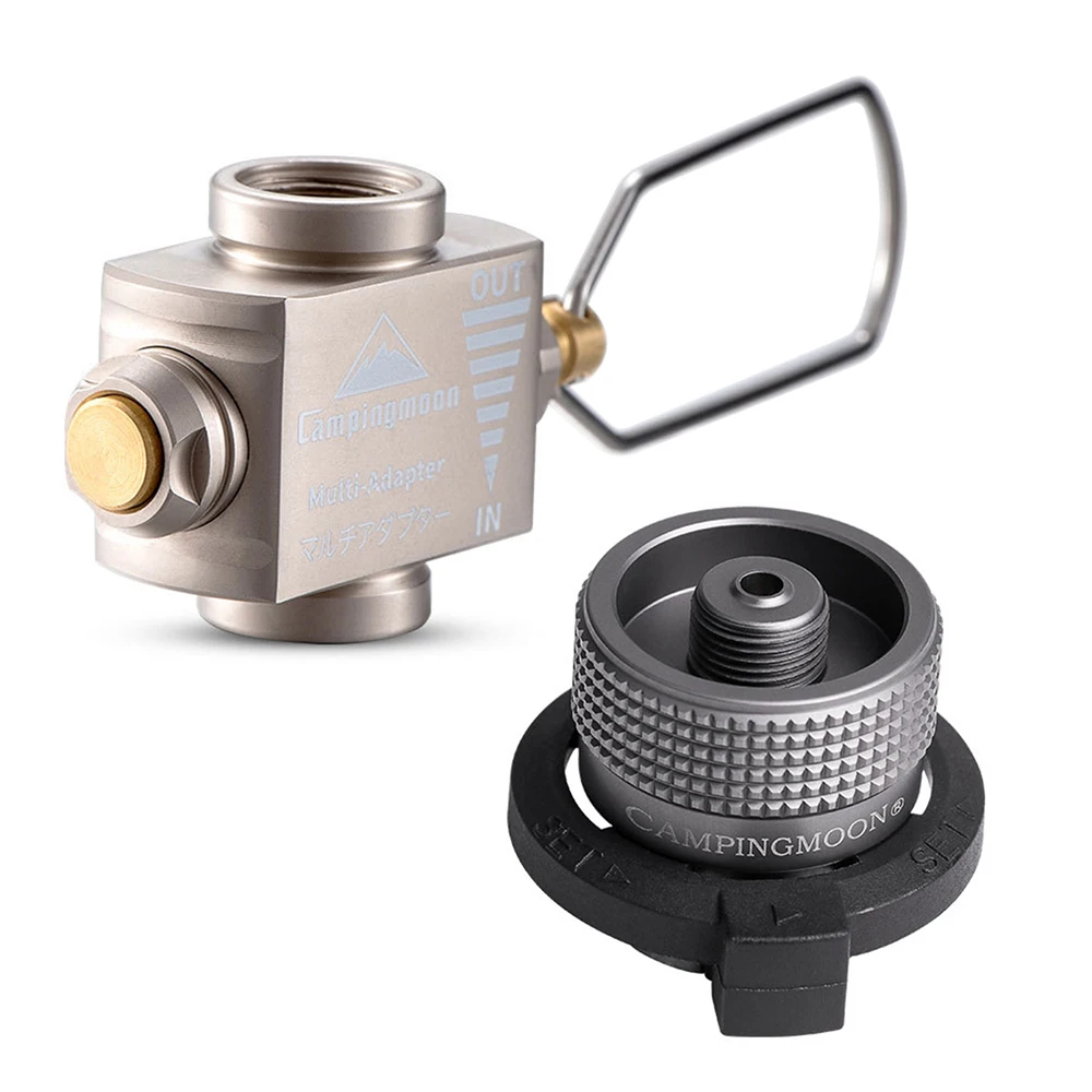 set 2 Outdoor Gas Saver Plus with Butane Adapter Portable Gas Adapter Gas Cylinder Gas Tank for Camping Backpacking Hiking - Цвет: set 2