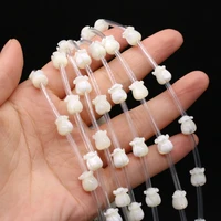 5pcs hot natural seashell loose beads for necklace bracelet diy craft petal shape bead women jewelry accessories size 8x10mm