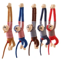 long arm tail monkey doll soft plush toys baby stroller bedding toy home decoration curtains hanging monkey kids toys