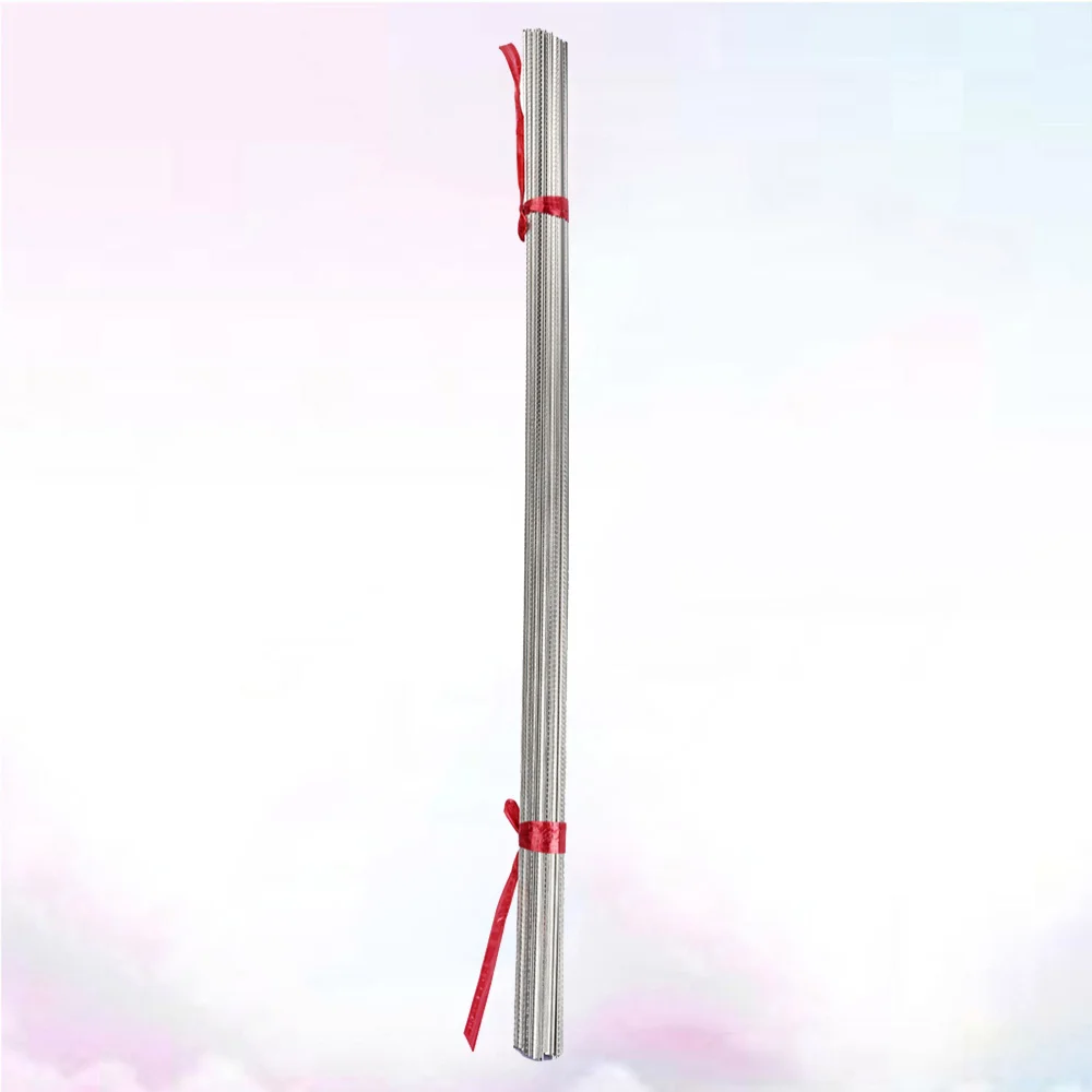 

20pcs 2.7mm Wide 60cm Long Cupronickel Electric Bass Guitar Fret Wire Copper Nickel Alloy Guitar Fingerboard Fret Wire GG102 (Si