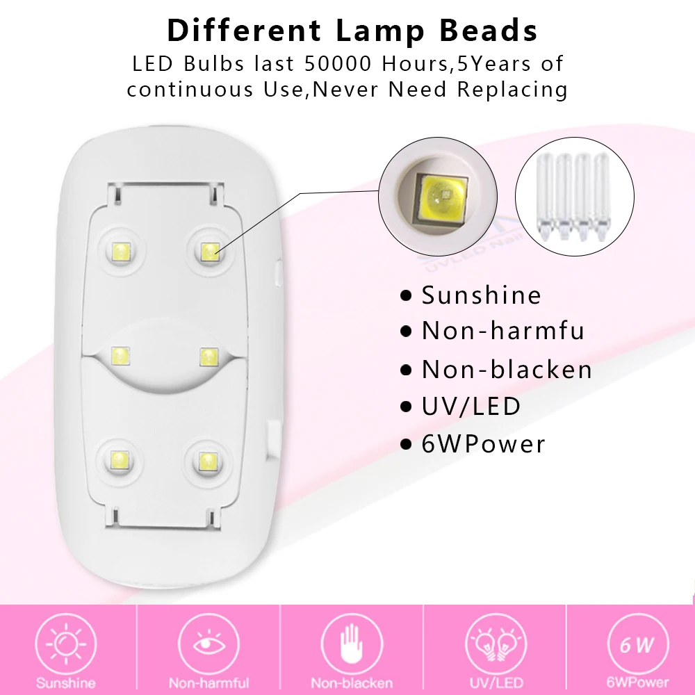 Star 8 24W Sun Uv LED Lamp For Nail Dryer LCD Display LED Nail Art Uv Lamp Ice Lamp Nail Lamp Manicure Gel Polish Dryer Uv Cabin