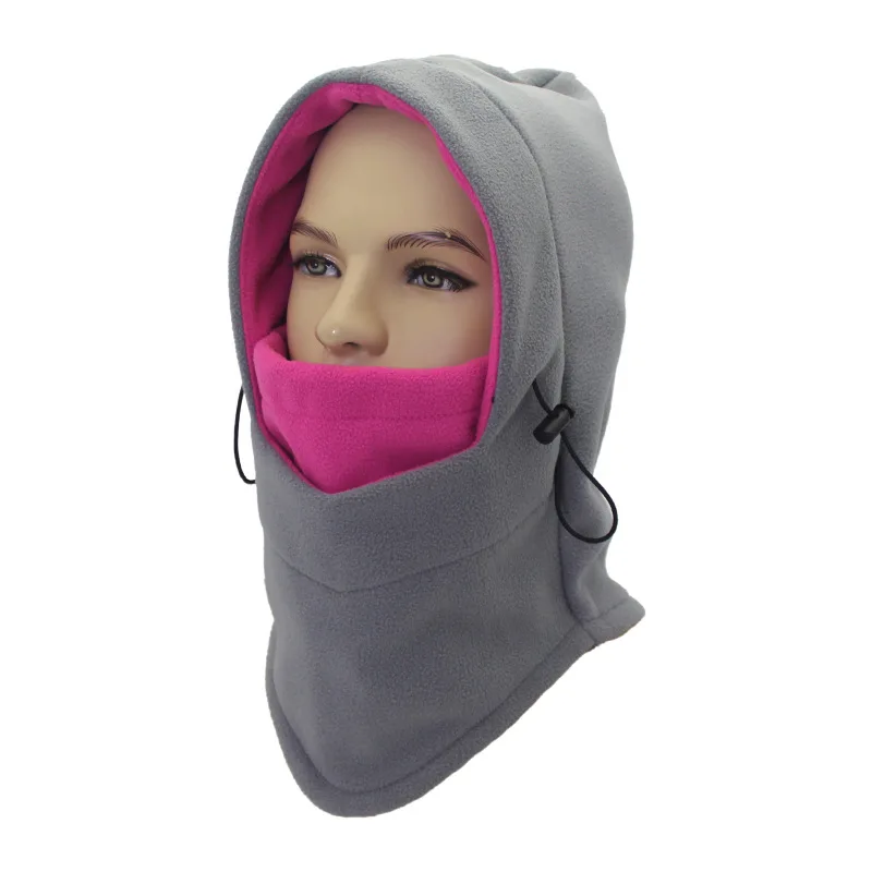 

Outdoor Cycling Hat Headgear Face Mask Multifunctional Polar Fleece Winter Windproof and Warm Hat Men and Women Running Headwear