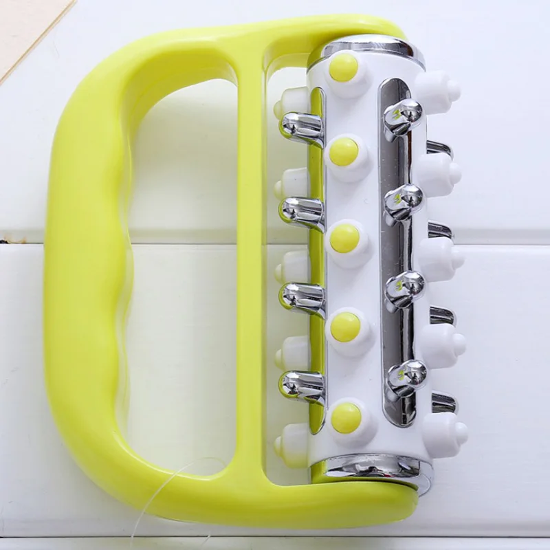 Ручной роликовый массажер продукт пластиковый снимает усталость Массажер для