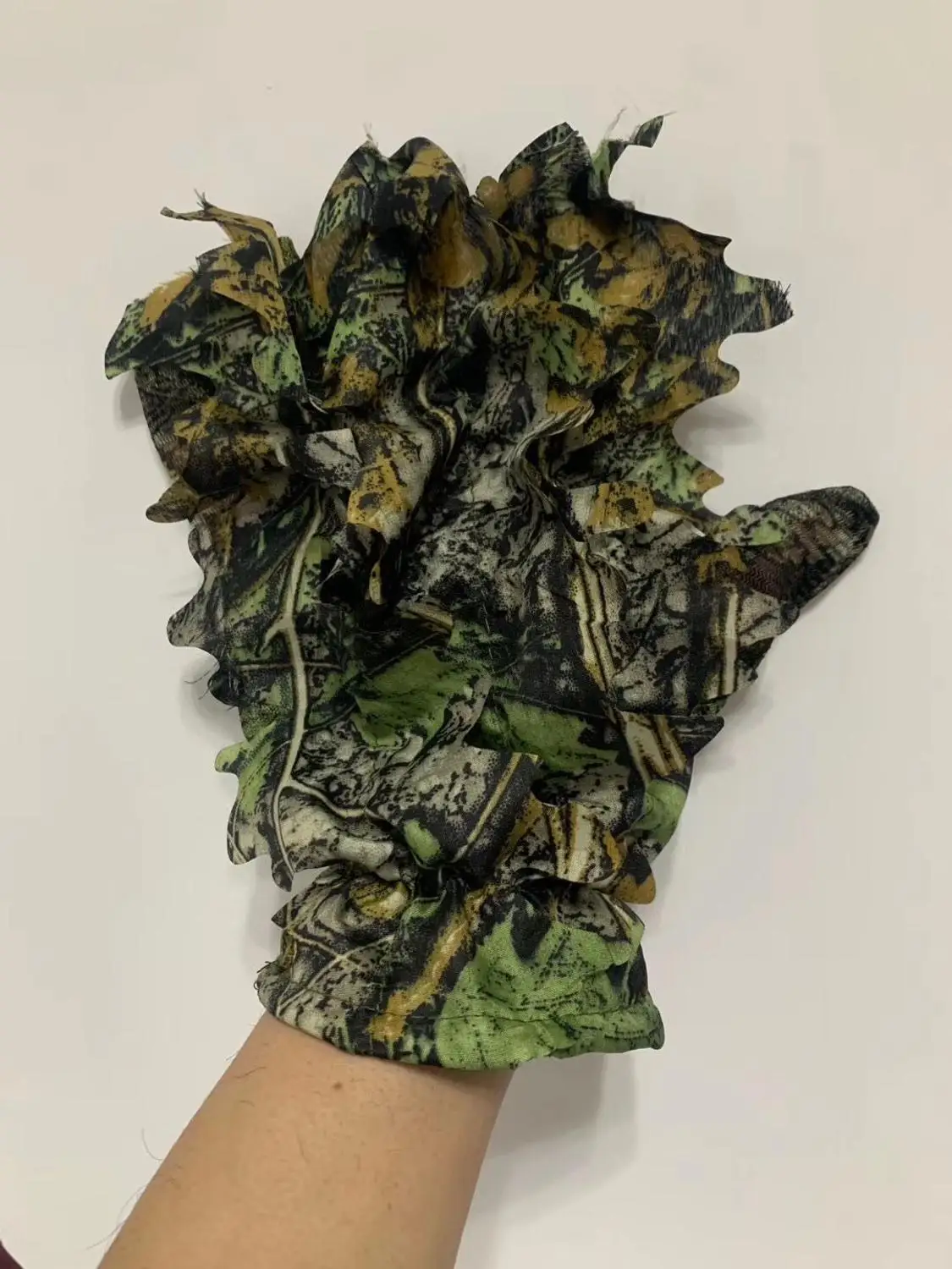 Охотничьи перчатки Ghillie камуфляжные Костюмные камуфляжный головной убор с 3D