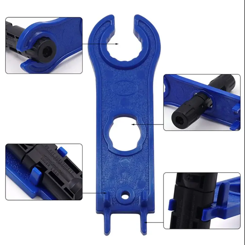 

5Pcs Solar Panel Connector Spanner Wrench Disconnect Tool Assembly Pocket Connectors Random Color