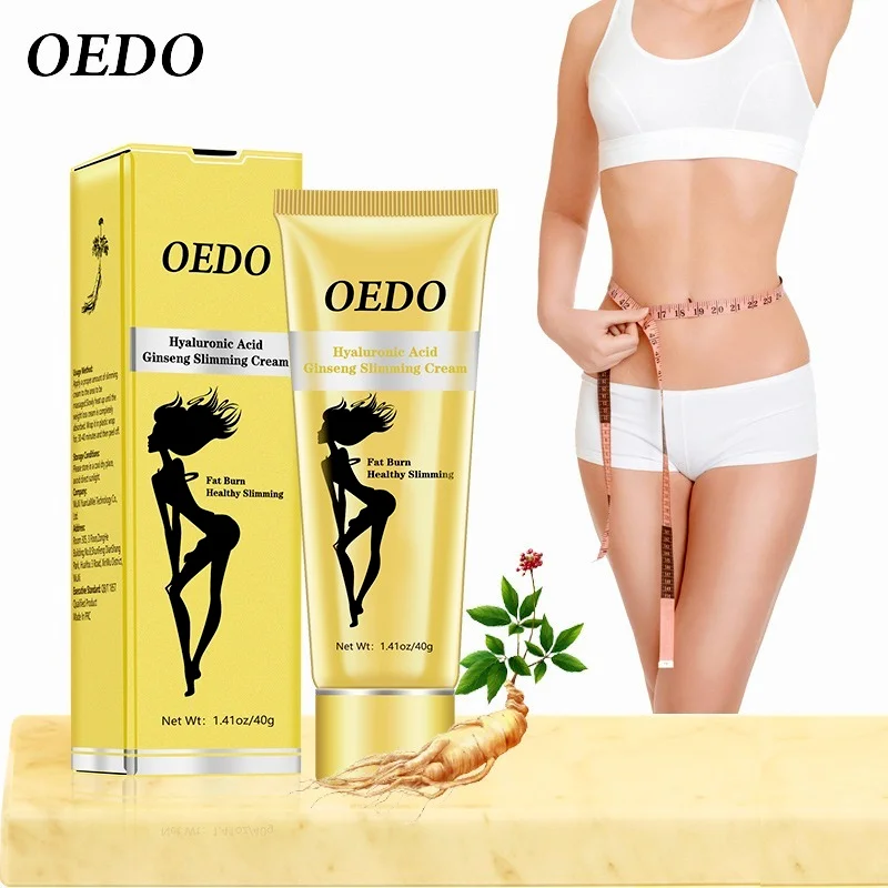 

OEDO Hyaluronic Acid Ginseng Thousand Body Cream Lotion Promotes Fat Burning Men's and Women's Slimming Body Care