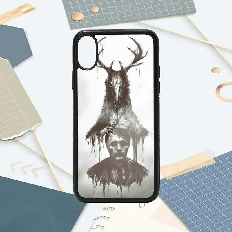 

Hannibal eat the rude TV series Phone Case PC for iPhone 11 12 pro XS MAX 8 7 6 6S Plus X 5S SE 2020 XR