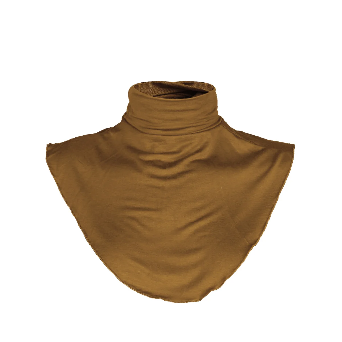 Съемный хлопковый ложный воротник с высоким воротником водолазка половина топа