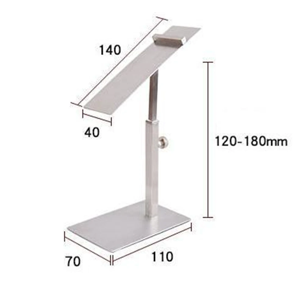 Стойка для обуви из нержавеющей стали регулируемый держатель-подставка мужчин и