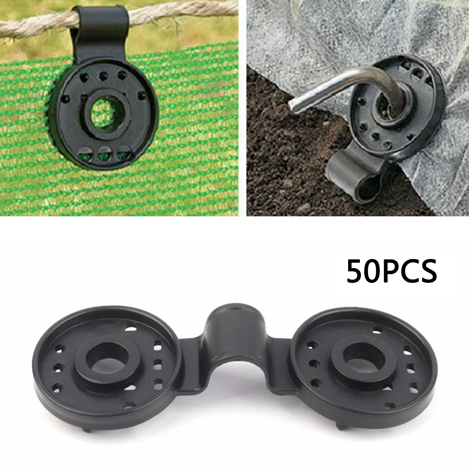 Зажим для брезента тента палатки 50 шт. | Спорт и развлечения