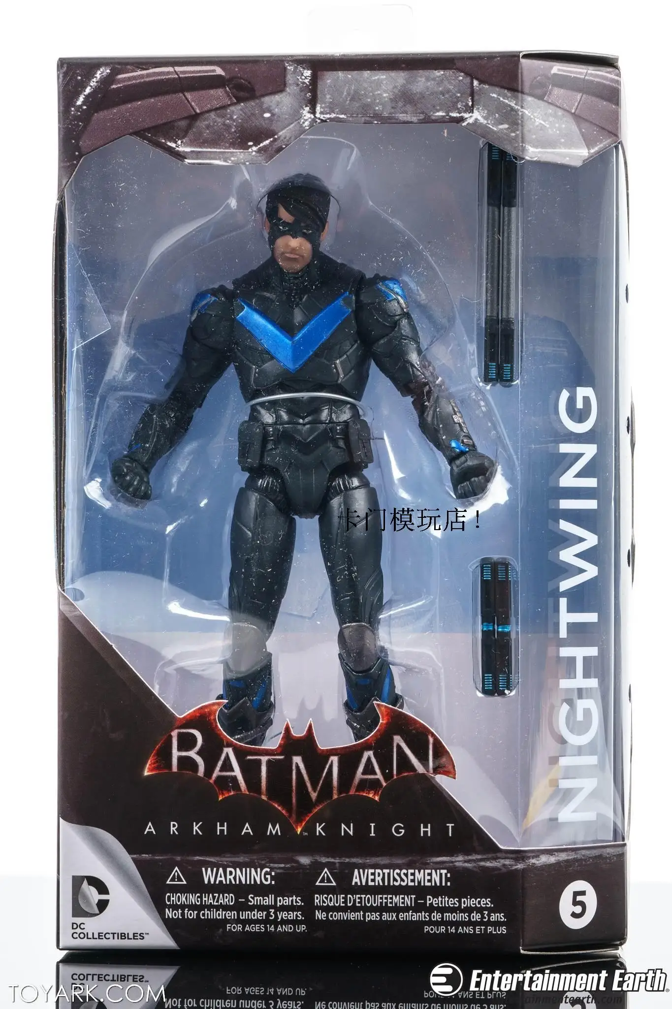DC 52 Бэтмен Gotham City Arkham Asylum DCC 2rd модельный ряд Nightwing ПВХ фигурка модель игрушки для детей Подарки