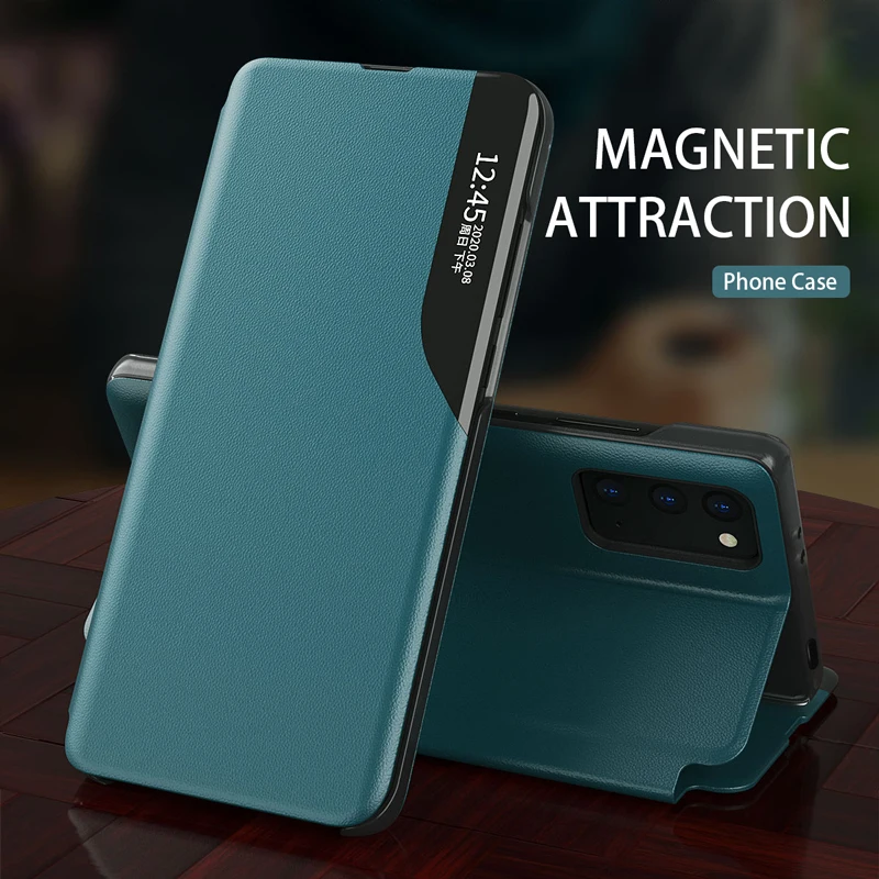 Магнитный смарт чехол для Xiaomi Redmi Poco X3 M3 NFC 9A Redme Note 9 S s A C 8T на Xiomi Mi 10 T Pro Lite подставка