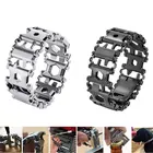 Многофункциональный инструмент, браслет с протектором, браслет из нержавеющей стали, открытый болт, набор инструментов для водителя, удобный, ноский, велосипед, кемпинг, набор инструментов