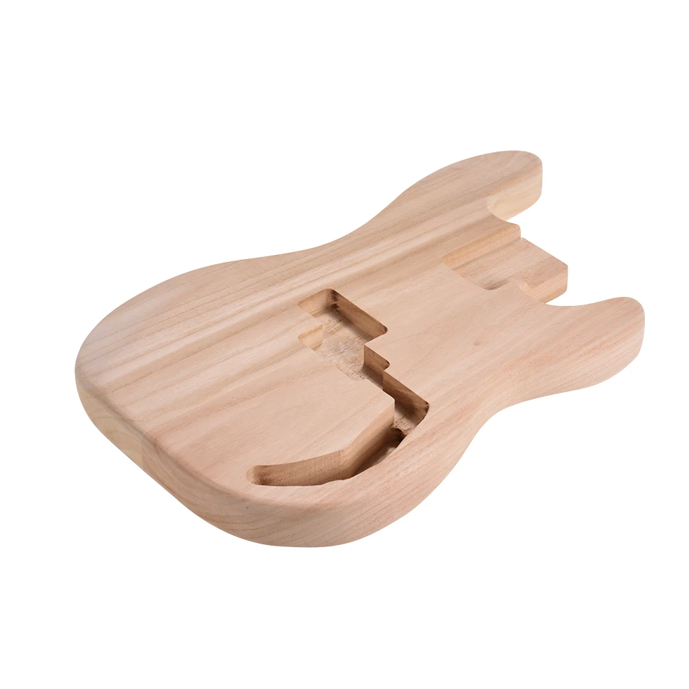 Незаконченный корпус для электрогитары Muslady деревянный гитары без рисунка