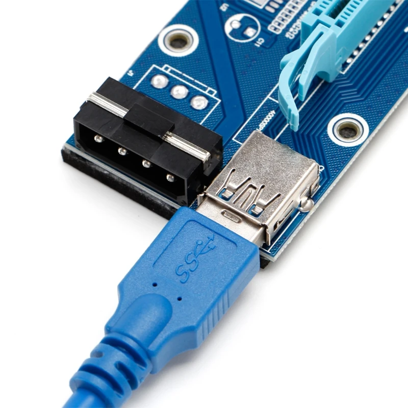 usb 30 pci e express 1x до 16x удлинитель для голо