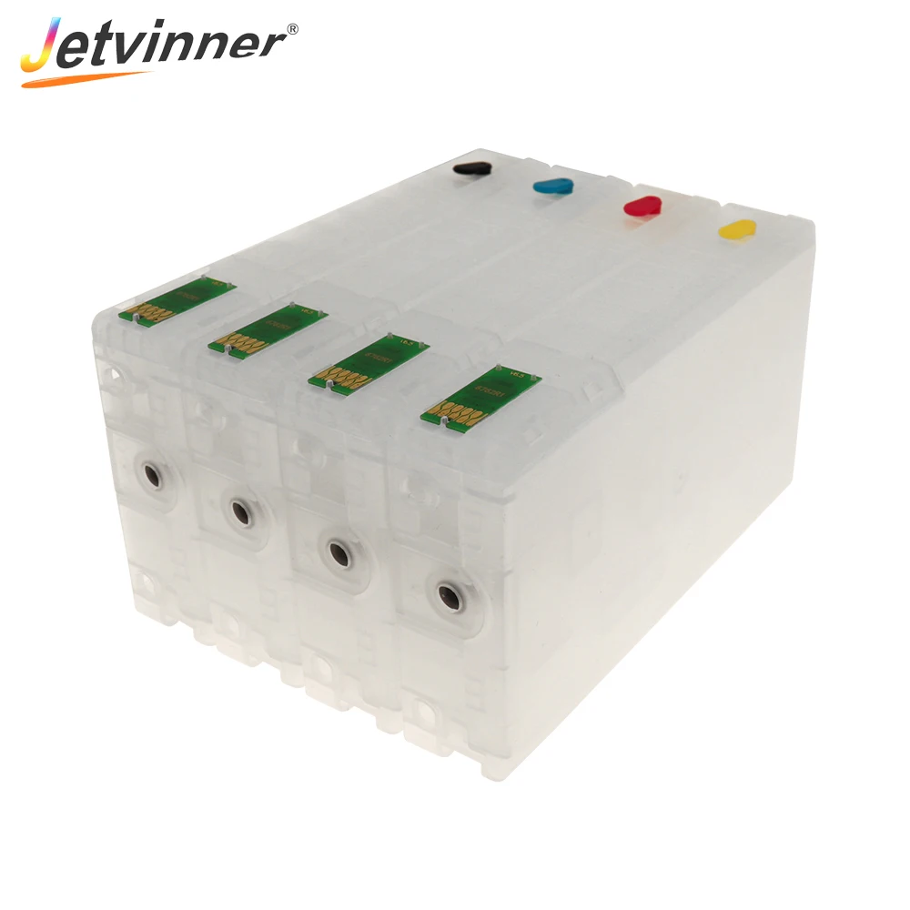 Jetvinner T7891 T7892 T7893 T7894 многоразовый картридж с чипом ARC для принтеров EPSON Pro WF 5110 5190 5620